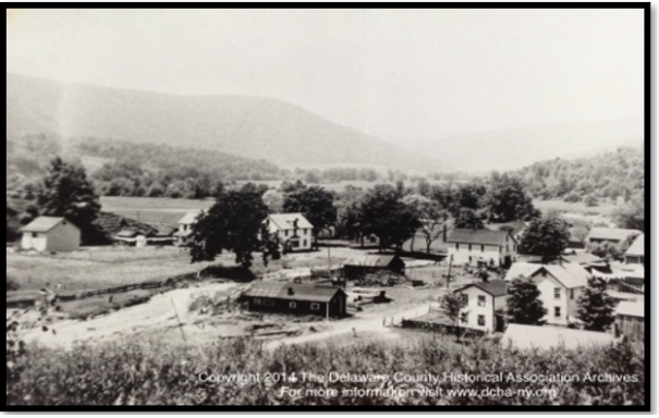 Pepacton before it was flooded. (Colchester Historical Society)
